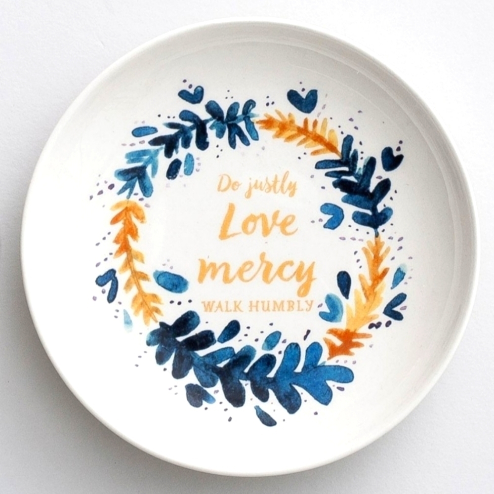 ❣️ LOVED UP VIBRANT TRINKET DISH